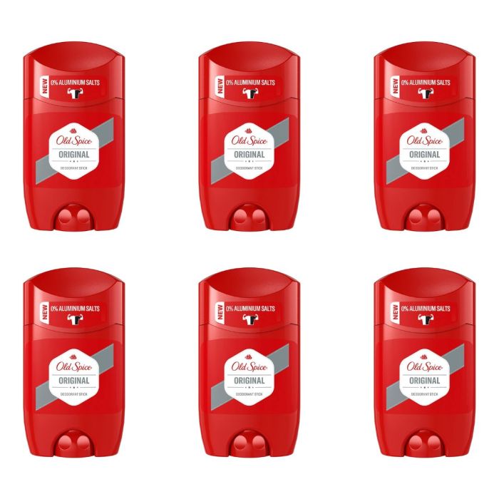 Old Spice Deodorant Stick Original 50ml - Pack of 6