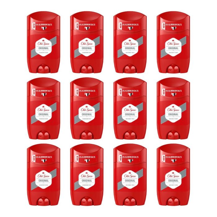 Old Spice Deodorant Stick Original 50ml - Pack of 12