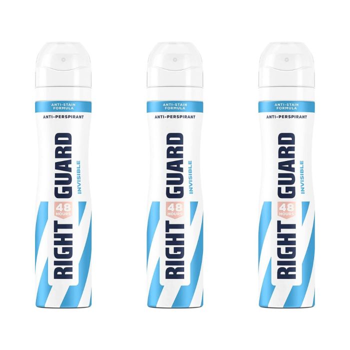 Right Guard Women Total Defence 5 Invisible Power Anti-Perspirant 250ml - Pack of 3