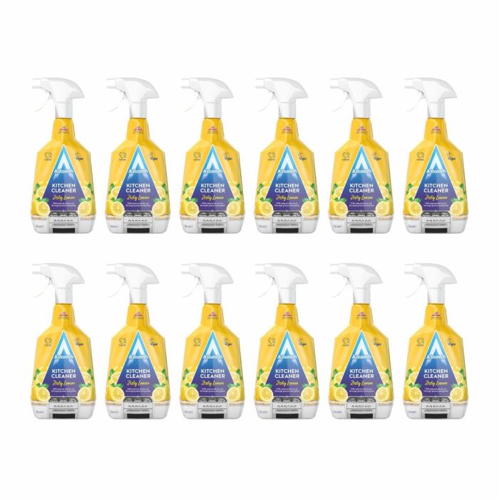 Astonish Zesty Lemon Kitchen Cleaner 750ml - Pack of 12