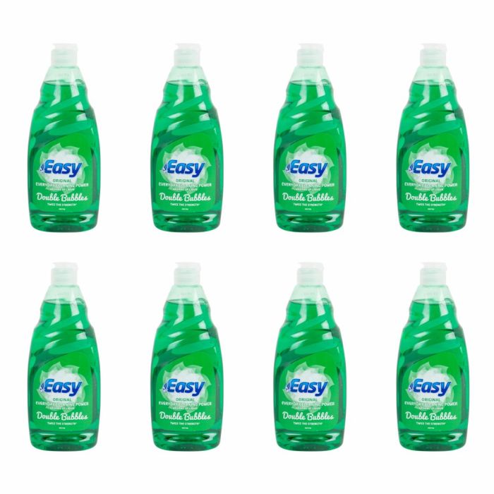 Easy Washing Up Liquid Original 500ml - Pack of 8
