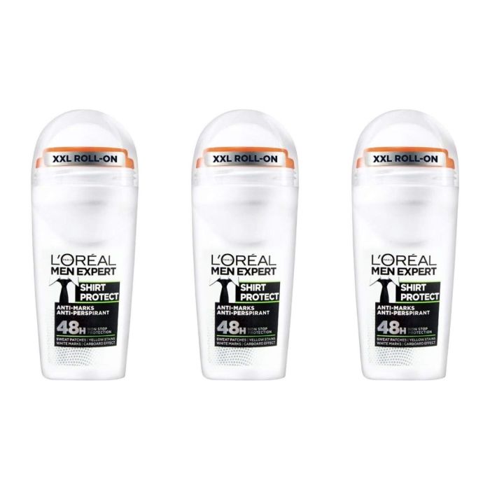 L'Oréal Men Expert Shirt Protect Anti-Perspirant Roll-On Deodorant 50ml
