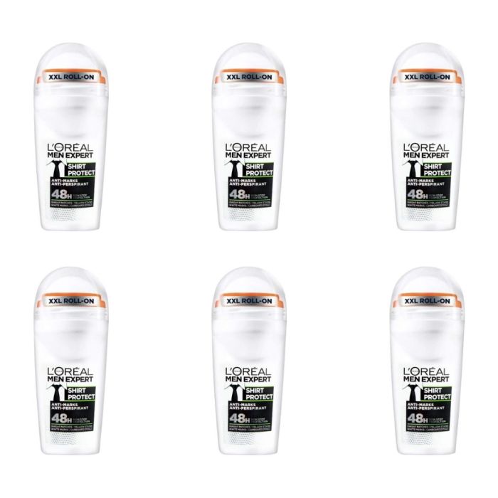 L'Oréal Men Expert Shirt Protect Anti-Perspirant Roll-On Deodorant 50ml
