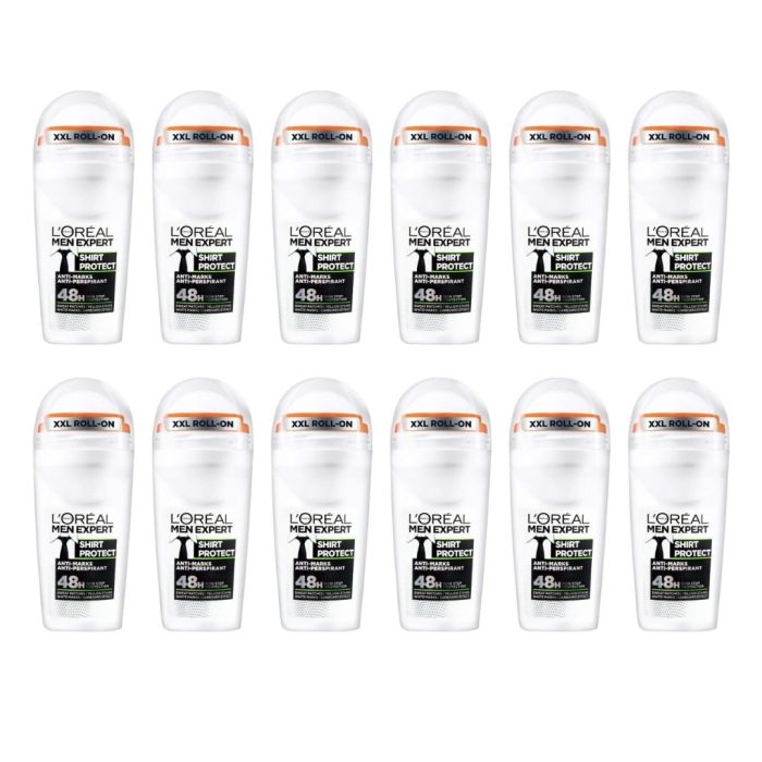L'Oréal Men Expert Shirt Protect Anti-Perspirant Roll-On Deodorant 50ml

