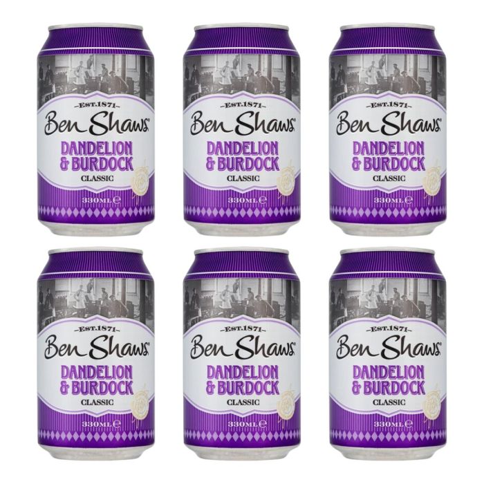 Ben Shaws Dandelion & Burdock 330ml - Pack of 6