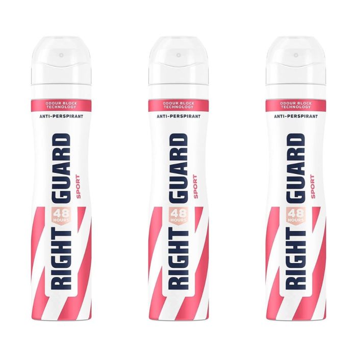 Right Guard Women Anti-Perspirant Sport 250ml - Pack of 3