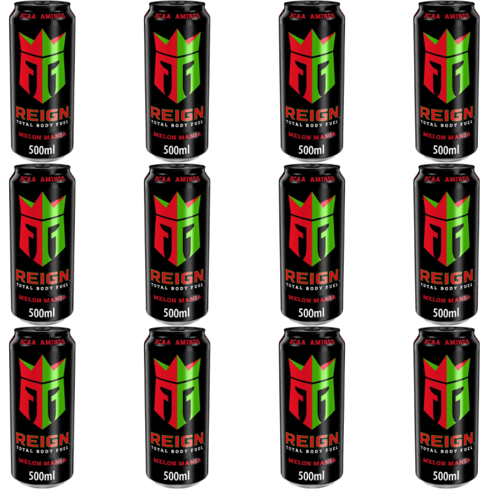 Reign Melon Mania Energy Drink 500ML - Pack of 12