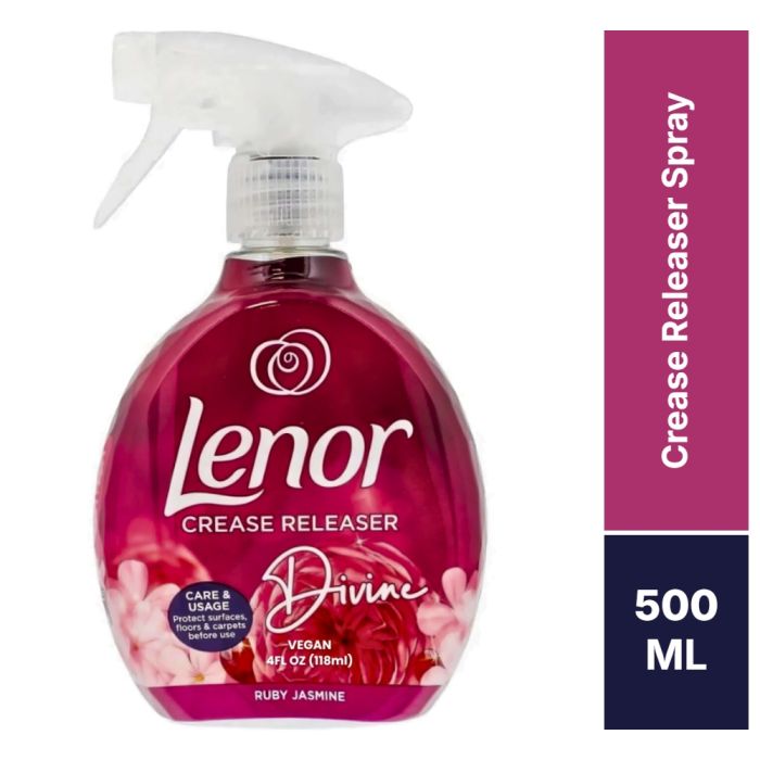 VitaPoint Lenor Crease Releaser Spray Divine Ruby Jasmine 500ml