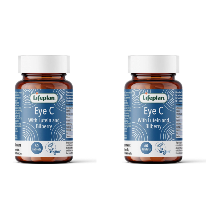 Lifeplan Eye C with Lutein, Bilberry & Zinc Capsules 60 Tablets - Pack of 2