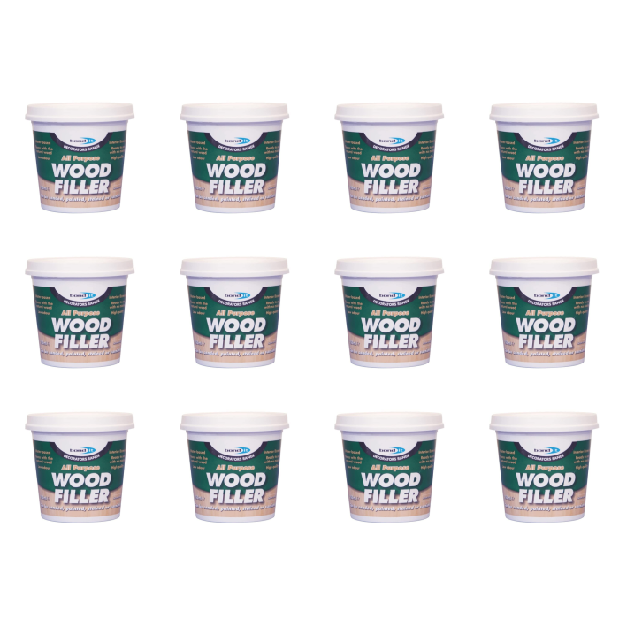 Bond It Decorators Range All Purpose Wood Filler 250ml - Pack of 12