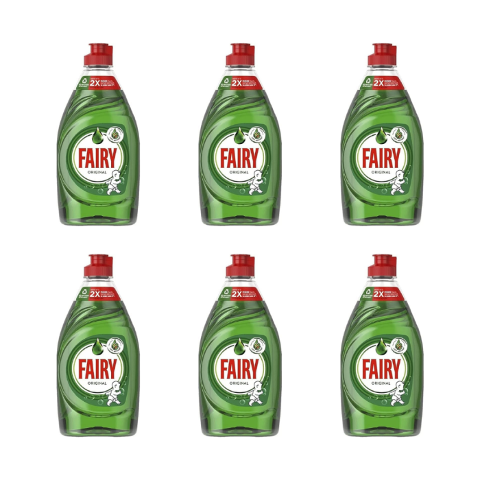 Fairy Washing Up Liquid 320ml - Pack of 6