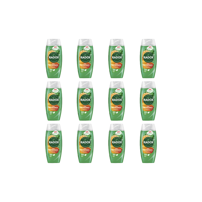 Radox Feel Refreshed 2in1 Shower Gel 250ml - Pack of 12