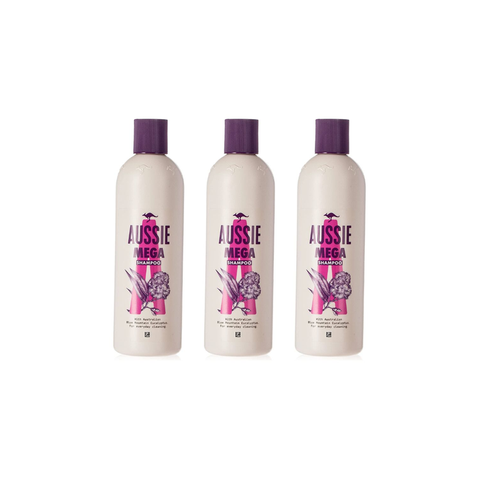 Aussie Mega Shampoo For Everyday Cleaning 300ml