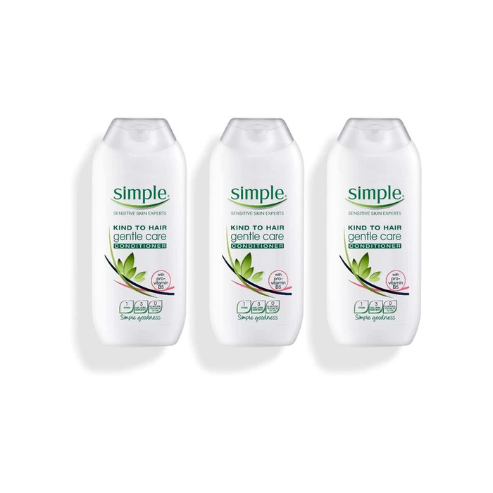 Simple Gentle Care Conditioner 200ml - Pack of 3
