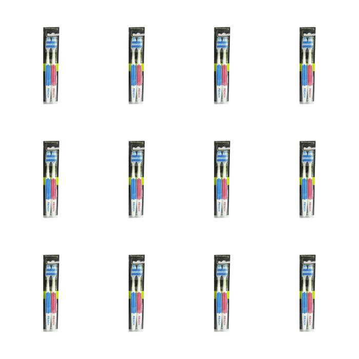 Listerine Duo Reach Interdental Medium Toothbrush - Pack of 12