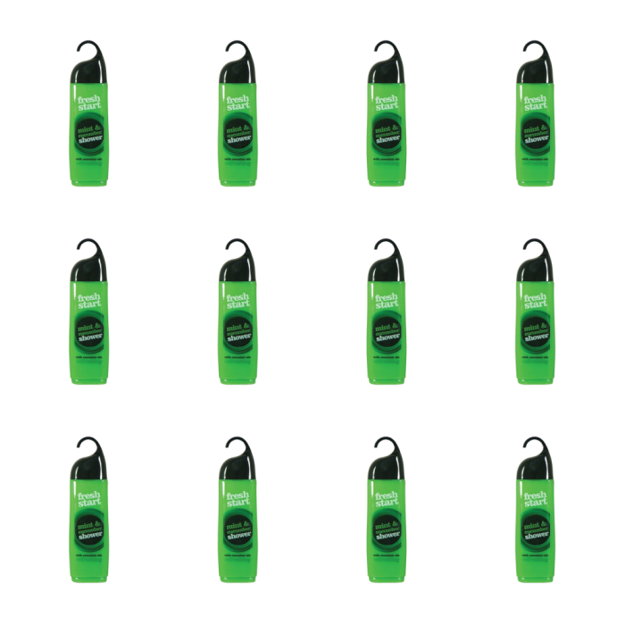 Fresh Start Mint & Cucumber Shower Gel 400ml - Pack of 12