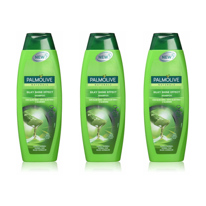 Palmolive Silky Shine Aloe Shampoo 350ml - Pack of 3