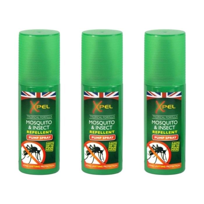 Xpel Mosquito & Insect Repellent Pump Spray 120ml - Pack of 3