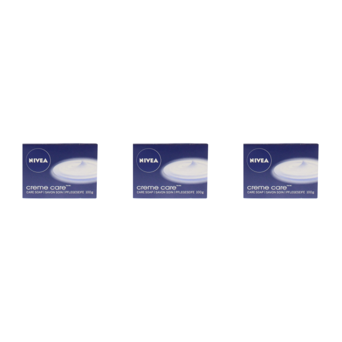 Nivea Creme Care Soft Bar Soap 100g - Pack of 3