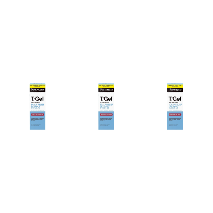 Neutrogena T/Gel Scalp Relief Anti-Dandruff Shampoo 150ml - Pack of 3