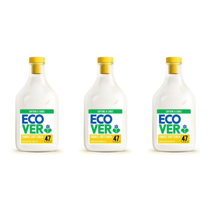 Ecover Fabric Softener Gardenia & Vanilla 1.43L - Pack of 3