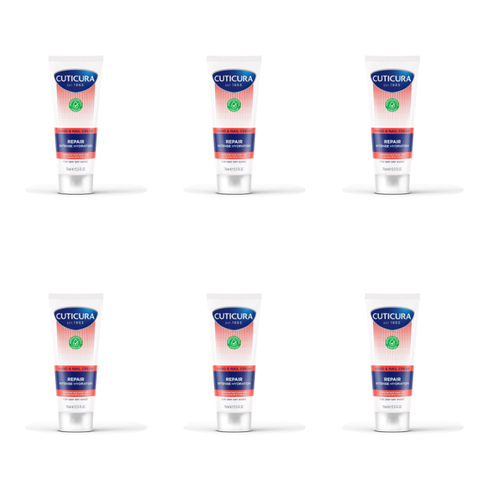 CUTICURA Repair Hand & Nail Cream 75ml - Pack of 6
