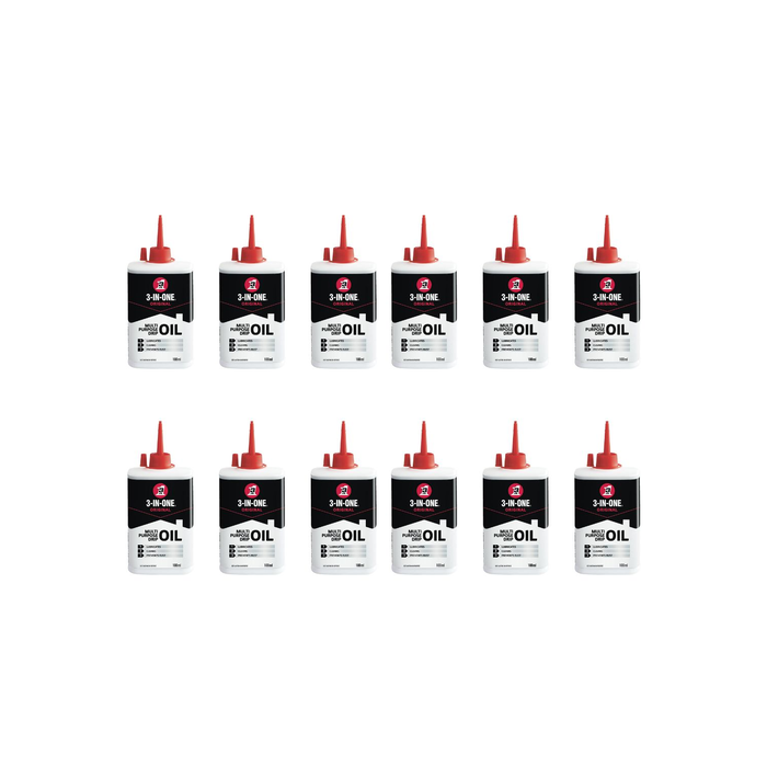 3inone original Multi-Purpose Oil Spray 100ml Drip Bottle - Pack of 12