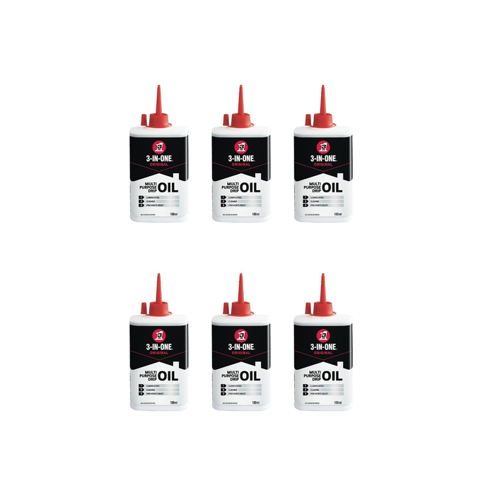 3inone original Multi-Purpose Oil Spray 100ml Drip Bottle - Pack of 6
