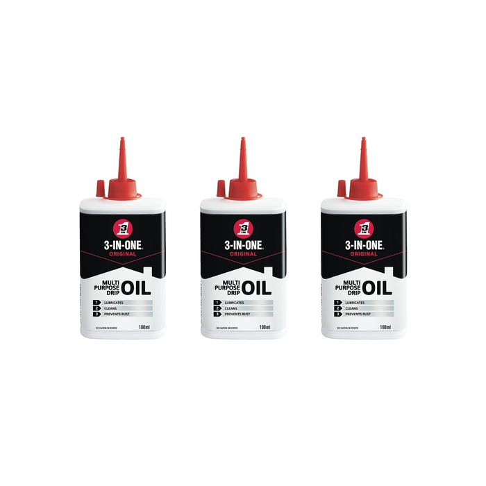3inone original Multi-Purpose Oil Spray 100ml Drip Bottle - Pack of 3