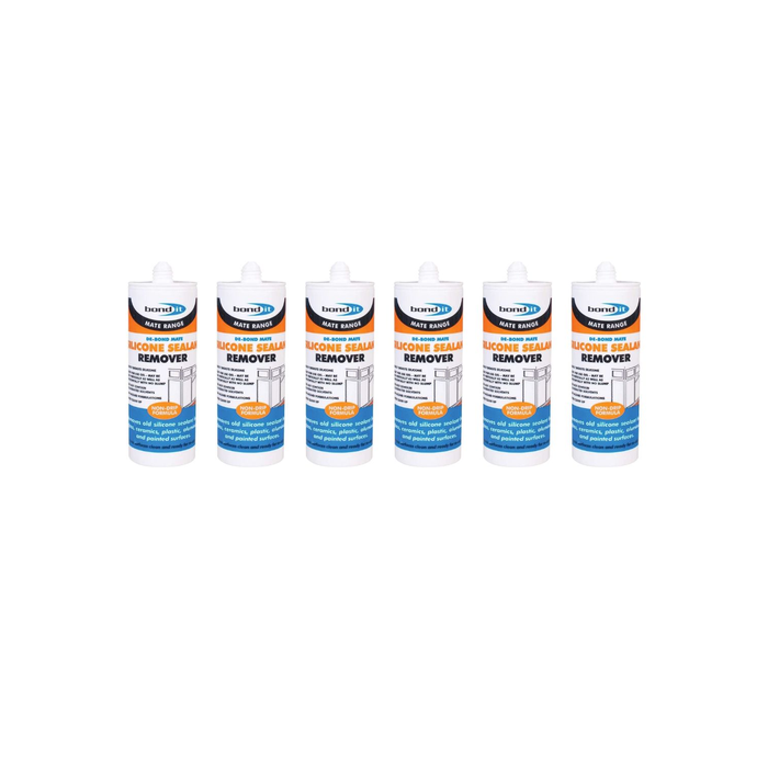 Bond It Mate Range De-Bond Silicone Sealant Remover 125ml - Pack of 6