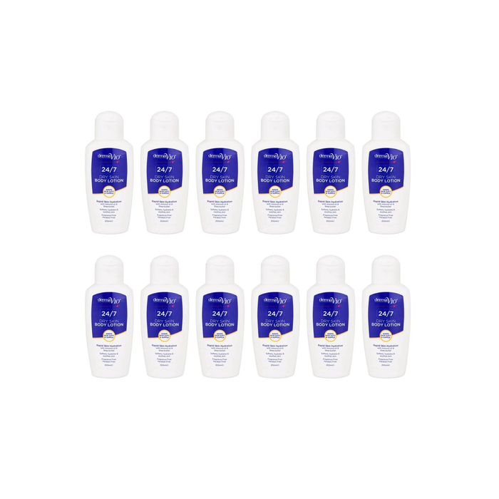 Derma V10 24/7 Dry Skin Body Lotion Deep Moisturizing Care 200ml