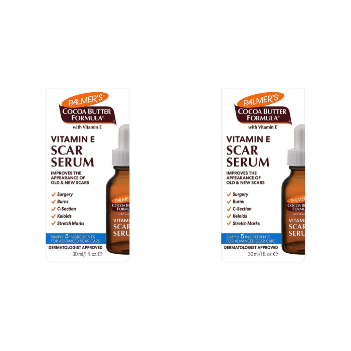 Palmers Scar Serum Vitamin E Cocoa Butter Formula 30ml - Pack of 2