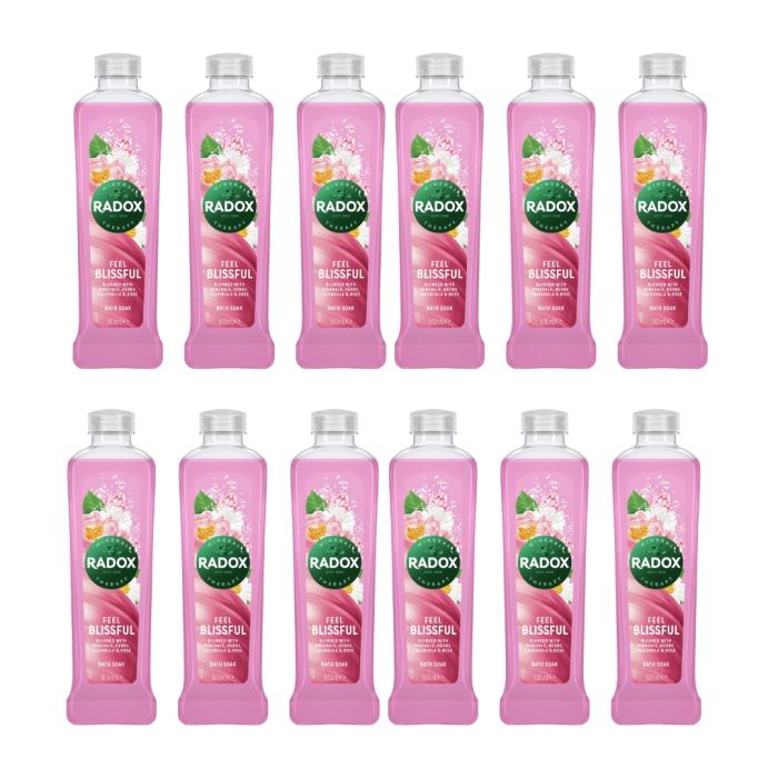 Radox Feel Blissful Bath Soak 500ml - Pack of 12
