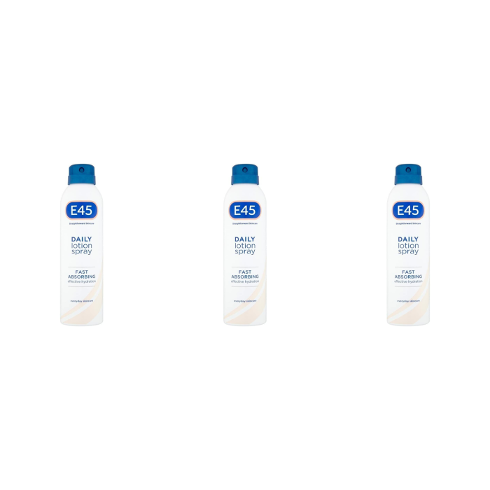 E45 Daily Lotion Spray 200ml - Pack of 3