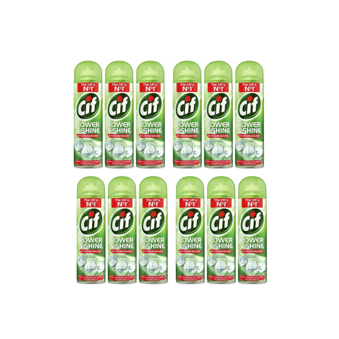 Cif Bathroom Mousse Citrus 500ml - Pack of 12