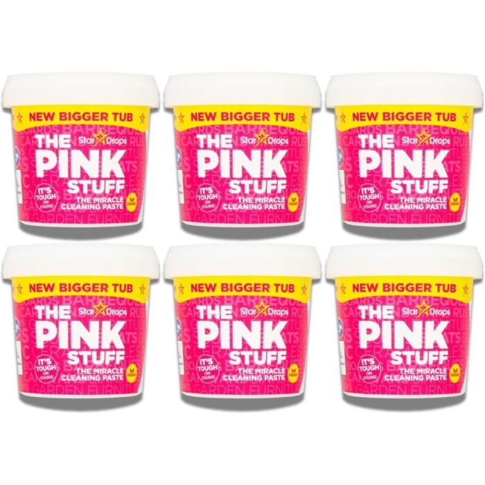 The Pink Stuff Cleaning Paste Miracle 850g - Pack of 6