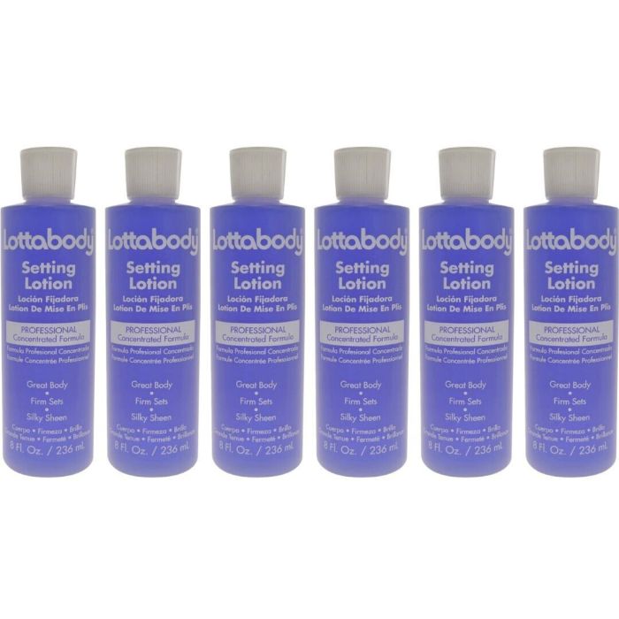 Lottabody Setting Lotion 236ml - Pack of 6