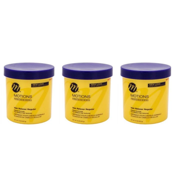 Motions Professional Hair Relaxer Regular 425g - Pack of 3