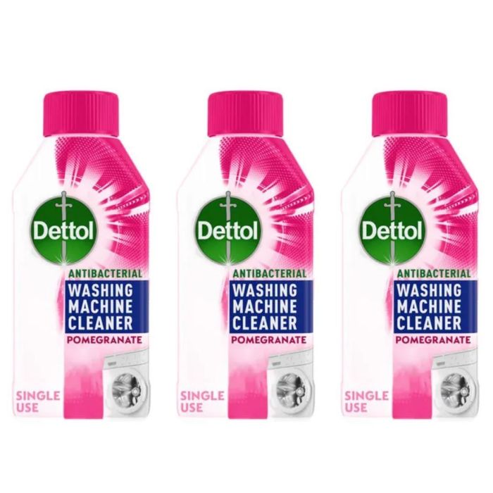 Dettol Washing Machine Cleaner Pomegranate 250ml - Pack of 3