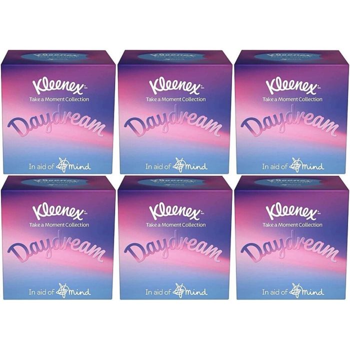 Kleenex Take a Moment Collection Cube Tissues - Pack of 6