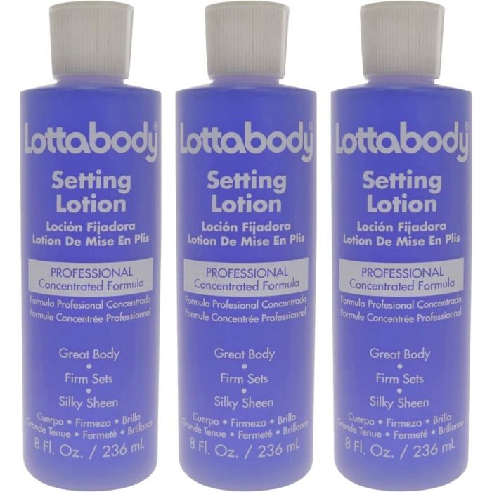 Lottabody Setting Lotion 236ml - Pack of 3