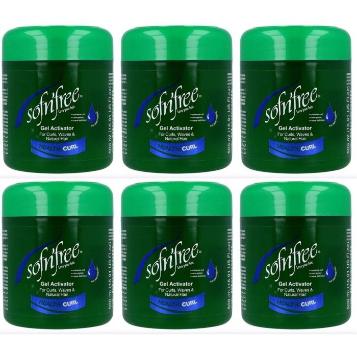 Sofn'Free Curl Activator Gel 500ml - Pack of 6