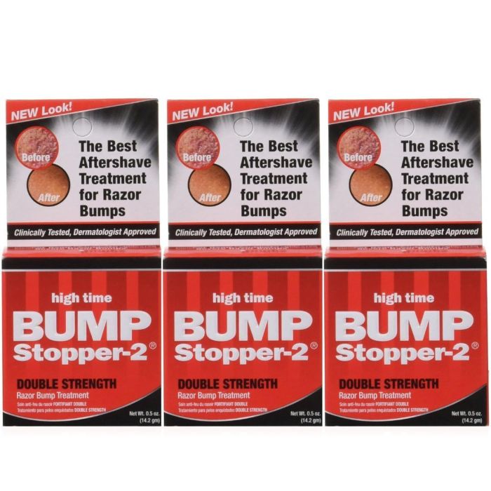 High Time Bump Stopper Double Strength Treatment - Pack of 3