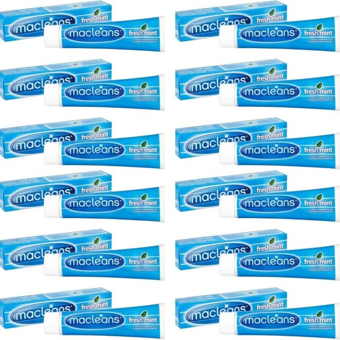 Macleans Toothpaste Fresh Mint 100ml - Pack of 12