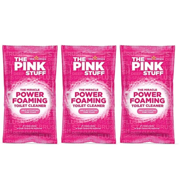 The Pink Stuff Foaming Toilet Cleaner - Pack of 3