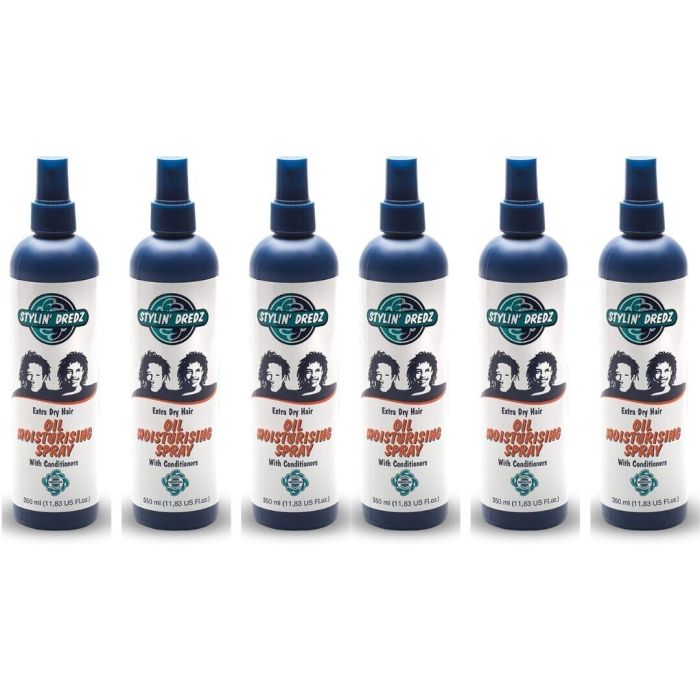Stylin' Dredz Oil Moisturising Spray 350ml - Pack of 6