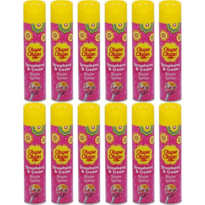 Chupa Chups Strawberry & Cream Room Spray 300ml