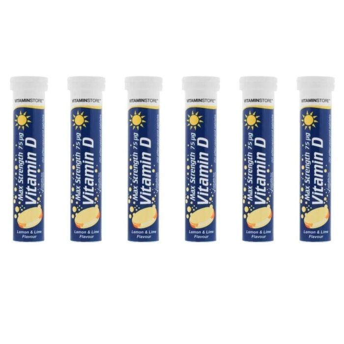 Vitamin Store Effervescent Vitamin D - Pack of 6