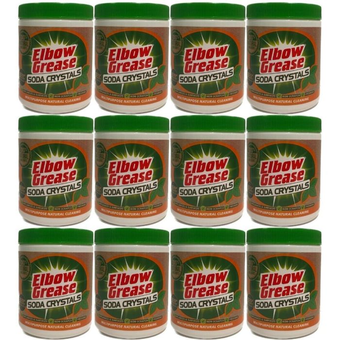 Elbow Grease Soda Crystals 500g - Pack of 12