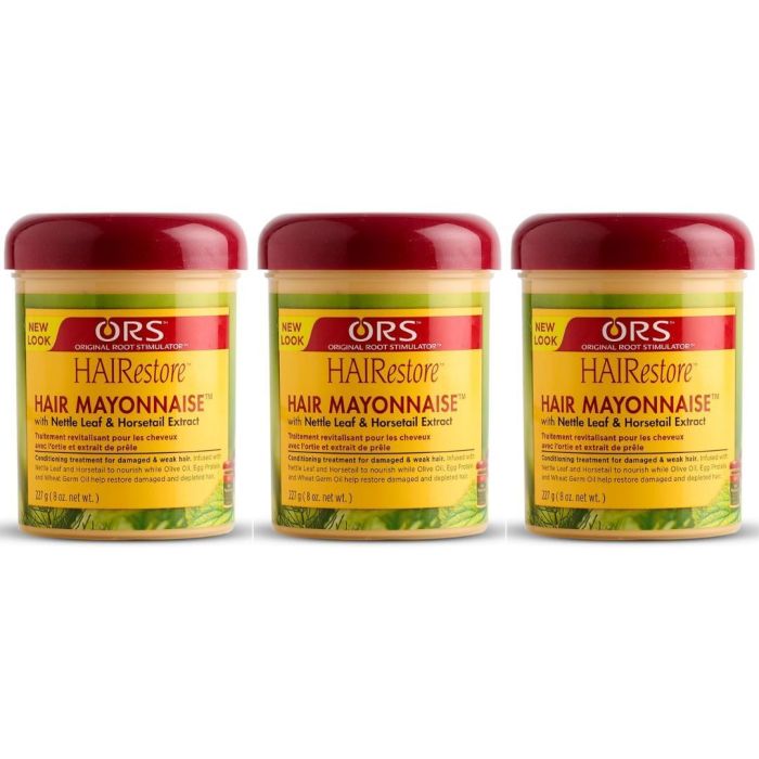 ORS Hair Mayonnaise Hairrestore Conditioning Treatment 227gm - Pack of 3